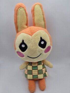 Animal Crossing New Leaf Bunnie Lilian 9.5" Plush Nintendo Authentic Official